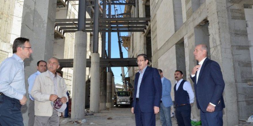 Başkan Bulutlar, Yeni Belediye Hizmet Binasını İnceledi…