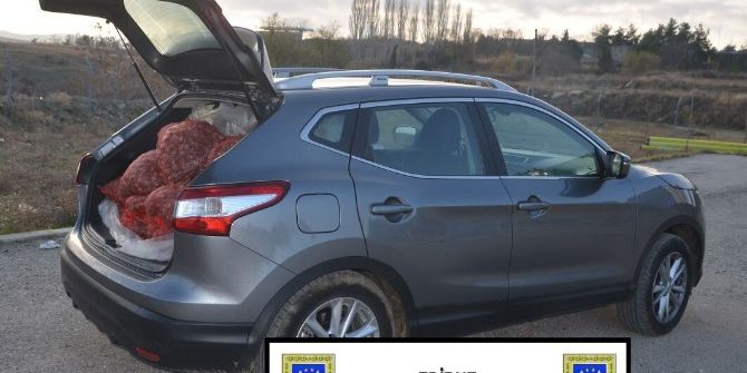 Lüks Araçlarla Midye Kaçakçılığı