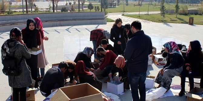 Kmü, Öğrencilerinden Köy Okullarına Anlamlı Destek