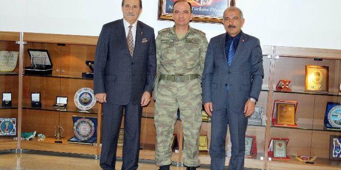 Sesob Başkanı Köksal’dan, Jandarma Komutanına Ziyaret
