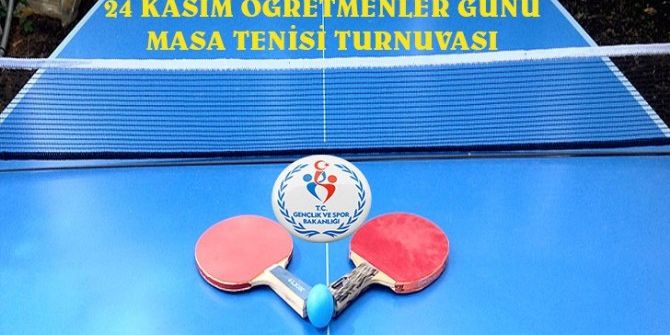 Aydın’da Öğretmenler İçin Masa Tenisi Turnuvası Düzenlenecek