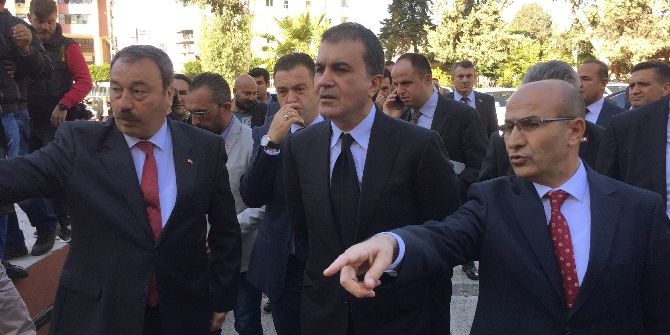 Bakan Çelik Ve Albayrak Patlama Yerinde İncelemelerde Bulundu