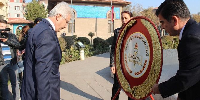 Konya’da 24 Kasım Öğretmenler Günü Kutlamaları