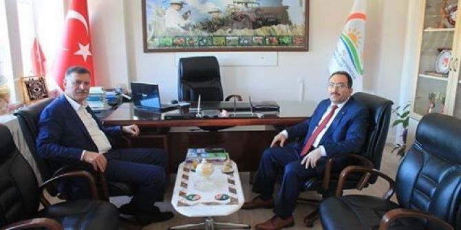 Başkan Duymuş’tan İl Gıda Tarım Ve Hayvancılık Müdürlüğüne Ziyaret
