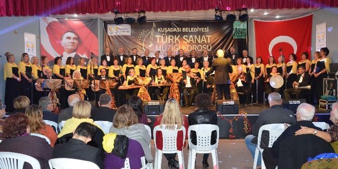 Tsm Korosu’nun Güzelçamlı Konseri Beğeni Topladı