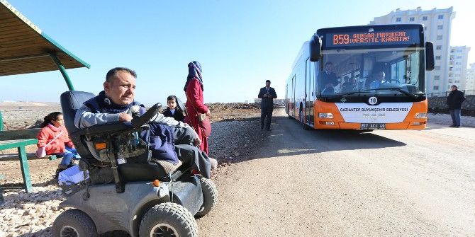 Gaziantep’te Otobüs Beklemeye Son