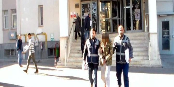 Darptan Geldi, Hırsızlıktan Tutuklandı