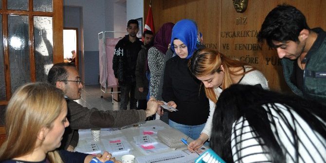 Sungurlu Myo’da Seçim Heyecanı