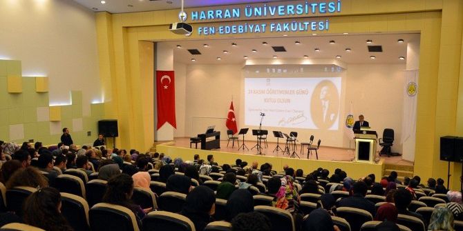 Harran Üniversitesinde Öğretmenler Günü Etkinliği Düzenlendi