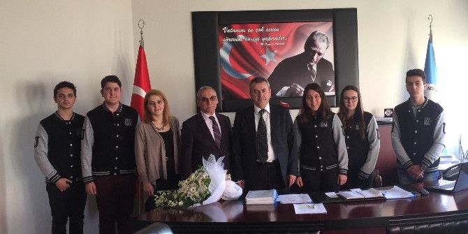 Uğur Temel Lisesi’nden Yiğit’e Ziyaret