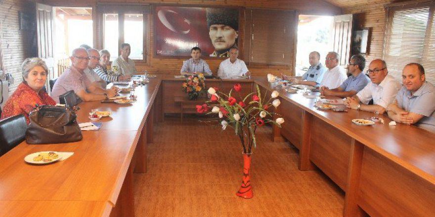 Kurum Müdürleri Kaymakam Gencer’e Brifing Verdi