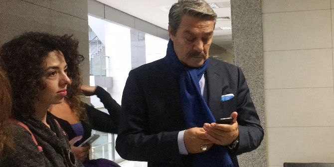 Kadir İnanır, Sevgilisi Jülide Kural’ın Davasına Destek İçin Adliyede