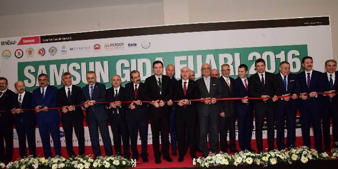 Samsun Gıda Fuarı 2016 Açıldı