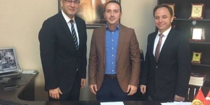 Kaymakamdan İtfaiye Müdürlüğüne Ziyaret