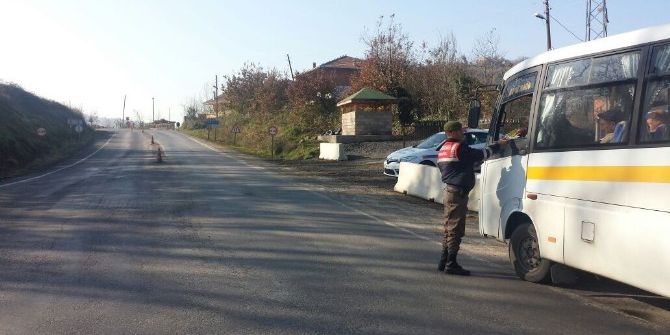 Jandarma’dan Sürücülere ‘Kış’ Uyarısı