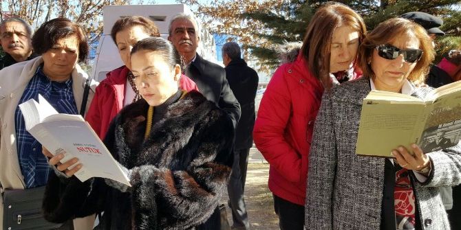 Chp Gölbaşı İlçe Başkanlığı Nutuk Okuyarak Öğretmenler Günü’nü Kutladı