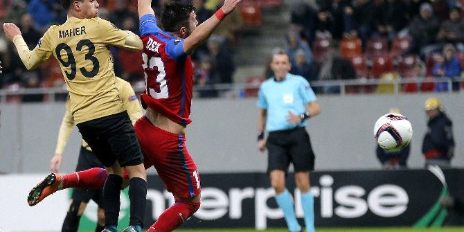 Uefa Avrupa Liginde Steau Bükreş 2-1 Osmanlıspor