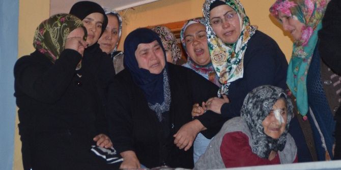 Şehit Astsubayın Cenazesi Baba Ocağında Gözyaşları İle Karşılandı