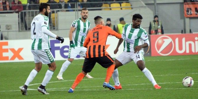 Uefa Avrupa Liginde Shakhtar Donetsk 2-0 Konyaspor