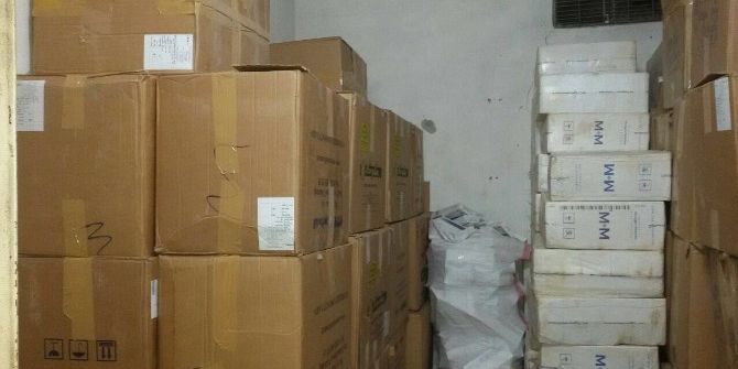 63 Bin 450 Paket Kaçak Sigara Ele Geçirildi