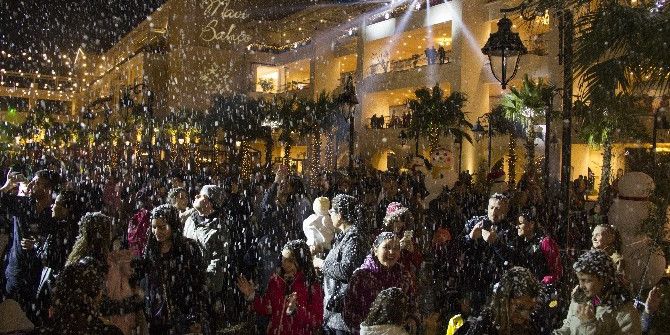 Mavibahçe’de Kar Sevinci