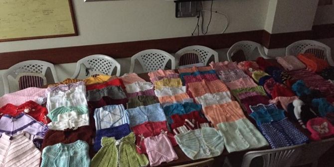 Ak Kadınlardan ‘Anne Eli Isıtıyor’ Projesine Destek