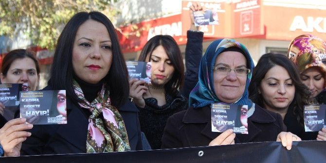 Kadına Yönelik Şiddete Ak Parti Kadın Kollarından Tepki