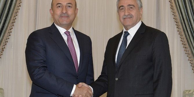 Dışişleri Bakanı Çavuşoğlu, Kktc Cumhurbaşkanı Akıncı İle Görüşüyor