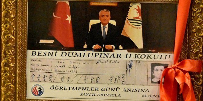 Rektör Bilgiç’e ‘İlkokul Karnesi’ Sürprizi