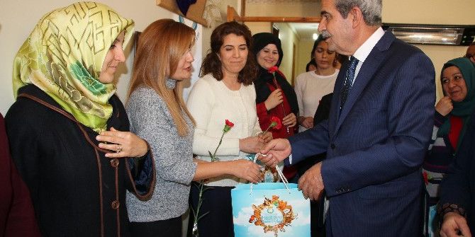 Demirkol Kadın Destek Merkezini Ziyaret Etti