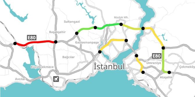 Yavuz Sultan Selim Köprüsü’nün Açılmasıyla Diğer Köprülerde Trafik Azaldı