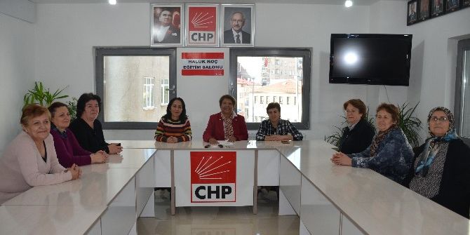 Bilecik’te Chp’li Kadınlar Kadına Şiddeti Kınadı