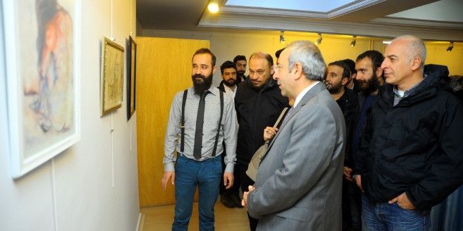 Yyü’de Resim Sergisi