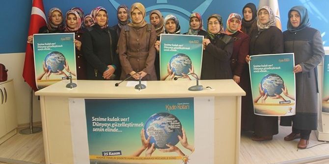 Ak Parti’den Kadına Yönelik Şiddete Karşı Mücadele Ve Uluslararası Dayanışma Günü Açıklaması