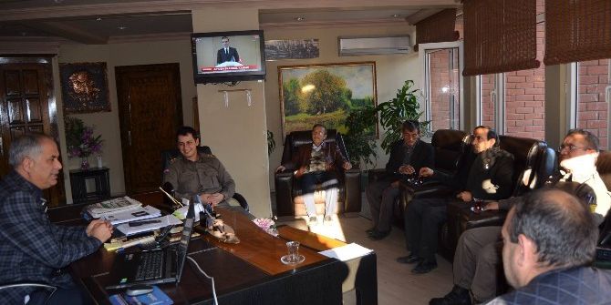 Başkan Yaman’a Askeri Yetkililerden Ziyaret