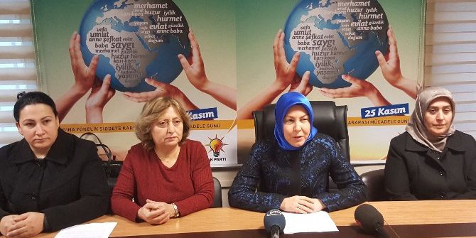Ak Parti’den Kadına Yönelik Şiddete Karşı Mücadele Ve Uluslararası Dayanışma Günü Açıklaması