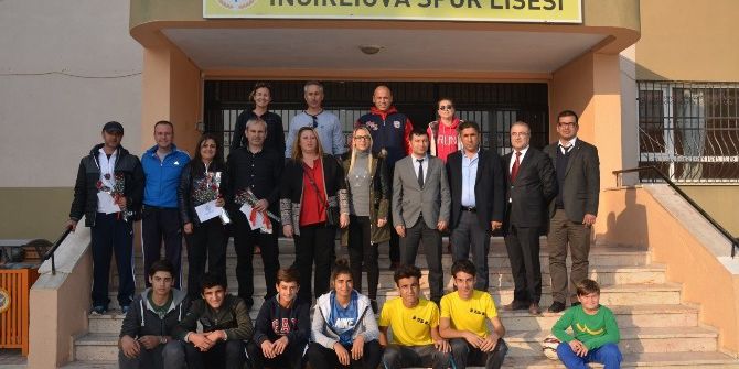 Aydın Gençlik Hizmetleri Ve Spor Müdürlüğü’nden İncirliova Spor Lisesi’ne Ziyaret