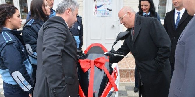 Süleymanpaşa Belediyesi Zabıta Müdürlüğü’ne Motosiklet Hibe Edildi