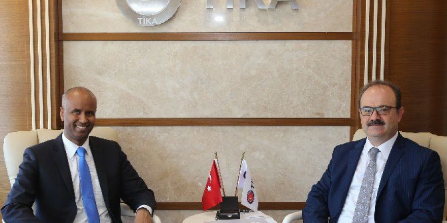 Kanada Parlamentosu Milletvekili Ahmet Hussen, Tika Başkanı Serdar Çam’ı Ziyaret Etti