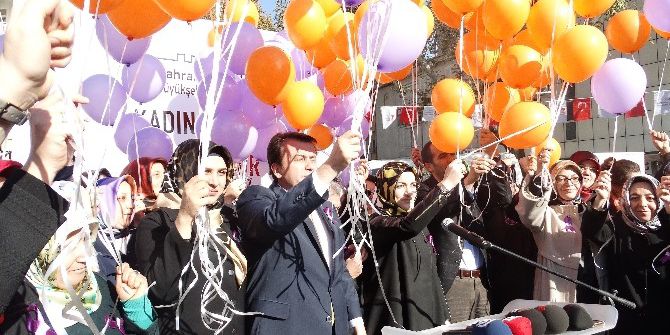 Kahramanmaraş’ta "Kadına Şiddete Hayır" Etkinliği