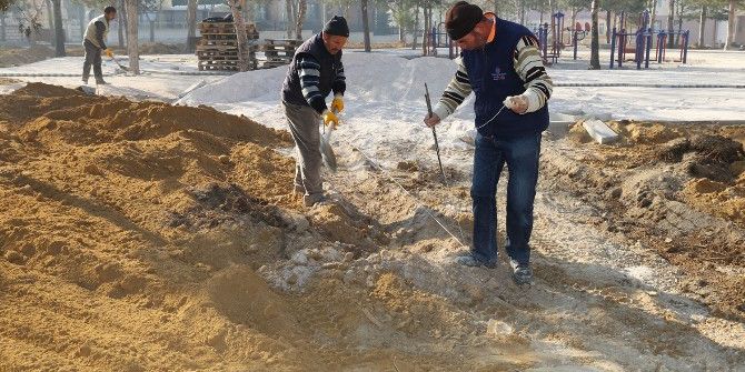 Karaman Belediyesi, Gülistan Parkı’nda Yenileme Çalışması Başlattı