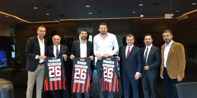 Nesine.com Eskişehir Basket Yönetiminden Tbf’ye Ziyaret