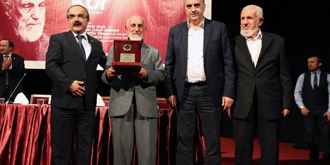 Ustalara Saygı Gecesinde Nevzat Kor Onur Konuğu Oldu