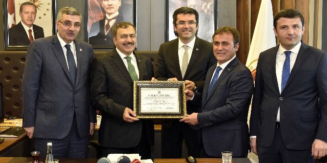 Orman Ve Su İşleri Bakanı Veysel Eroğlu Gümüşhane’de