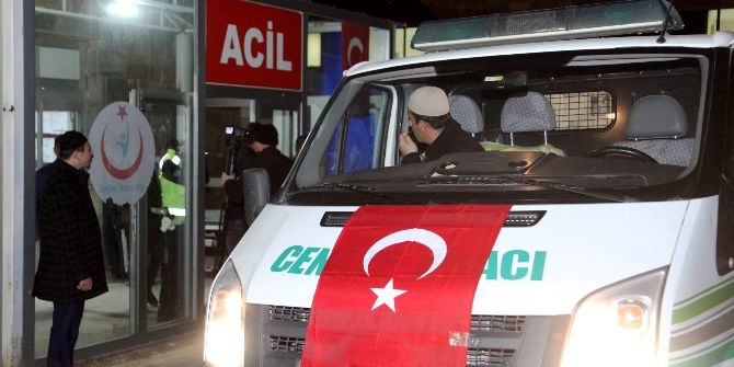 Şehit Astsubay Topuz’un Naaşı Ahlat’a Getirildi