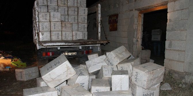 Jandarmadan Kaçak Sigara Operasyonu