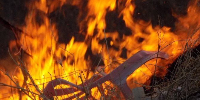 Kuraklık Nedeniyle Örtü Yangınları Devam Ediyor