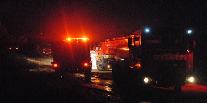 Suriye Sınırındaki Yangın Türkiye’ye Sıçradı