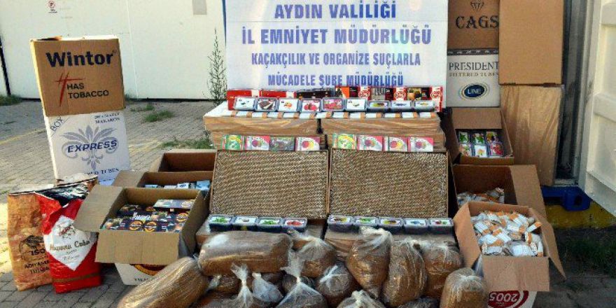 Aydın Polisi Kaçakçılara Göz Açtırmıyor