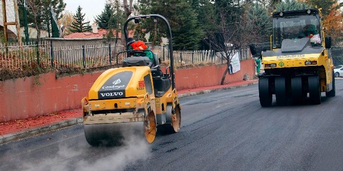 Çankaya Asfaltta Rekorunu Kırdı
